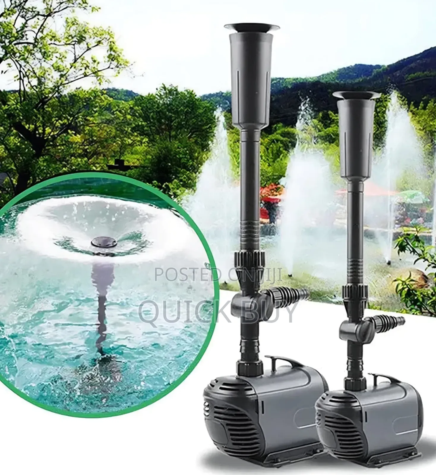 Durable Versatile Adjustable Fountain Pump