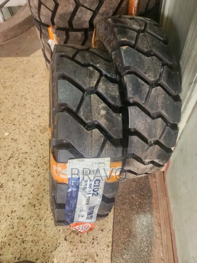 6.50R10 Nylon Tube Tyres for New Forklift.