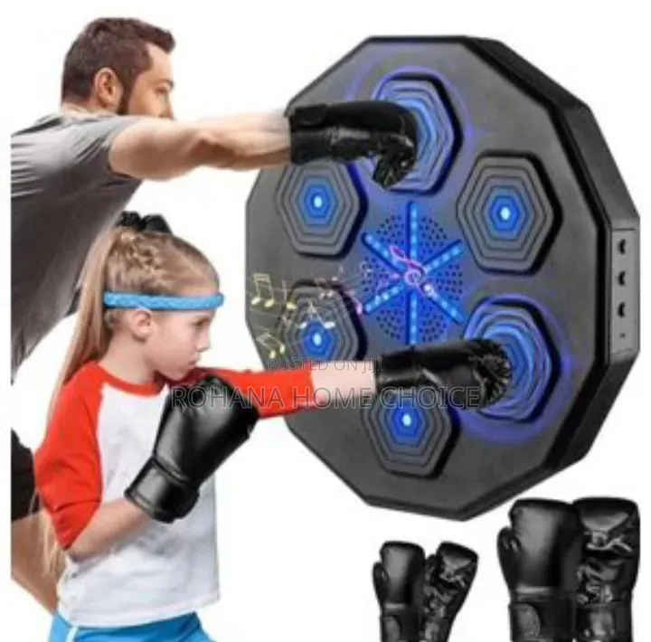 Smart Wall-Mounted Musical Boxing Machine