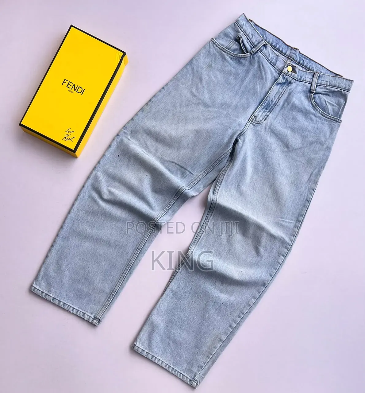 Classic Blue Straight Jeans