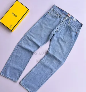 Classic Blue Straight Jeans
