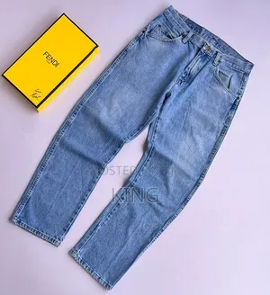 Classic Blue Straight Jeans