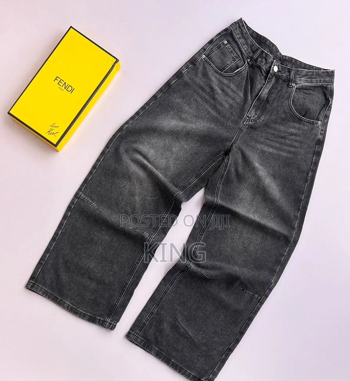 Classic Blue Straight Jeans