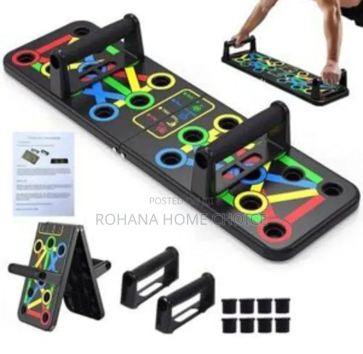 Multifunctional Foldable Push-Up Board