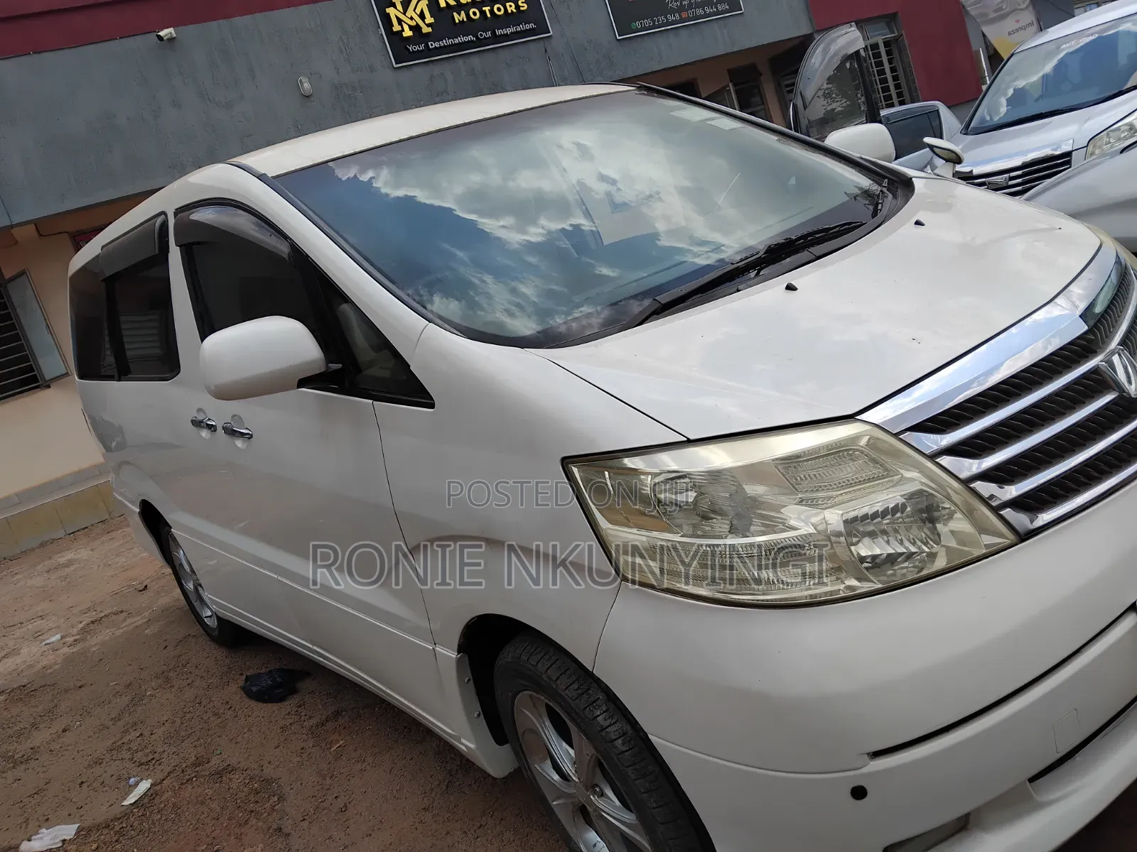 Toyota Alphard 2007 White