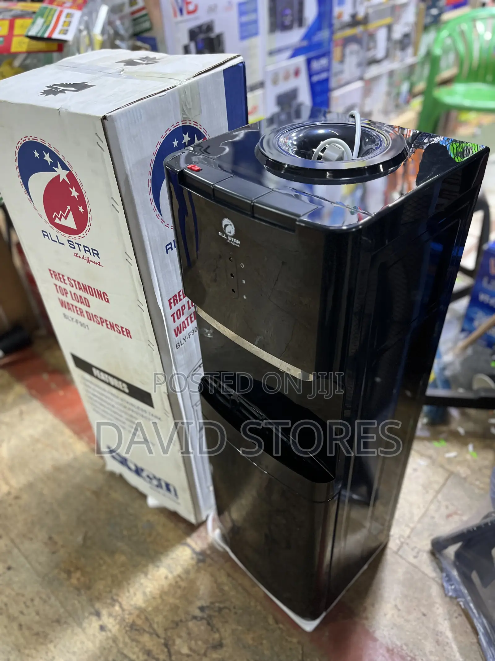 All-Star Water Dispenser – 3 Taps, Top Loading Compressor