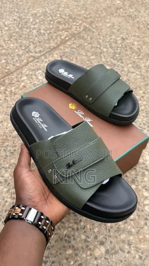 Loro Piana Slide Original Sandals