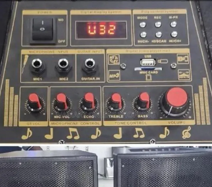 AILIPU 80,000W Dual Sound Speaker System