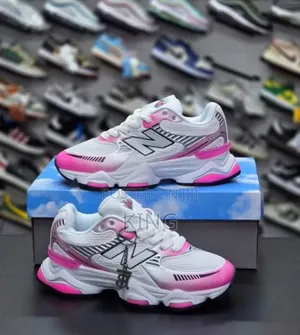 New Balance 2000R Sneakers Striking White and Neon Pink