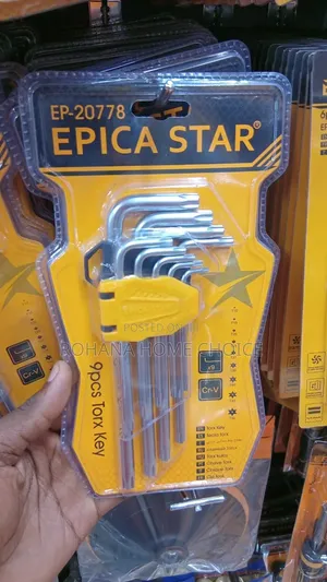 9-Piece Torx Key Set.
