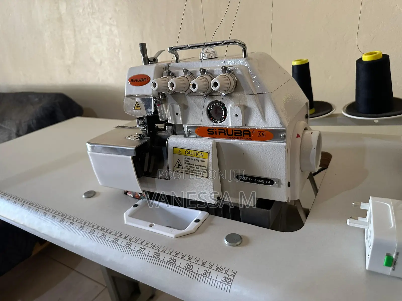 Siruba 747 Industrial 4-Thread Overlock Sewing Machine(Serger)