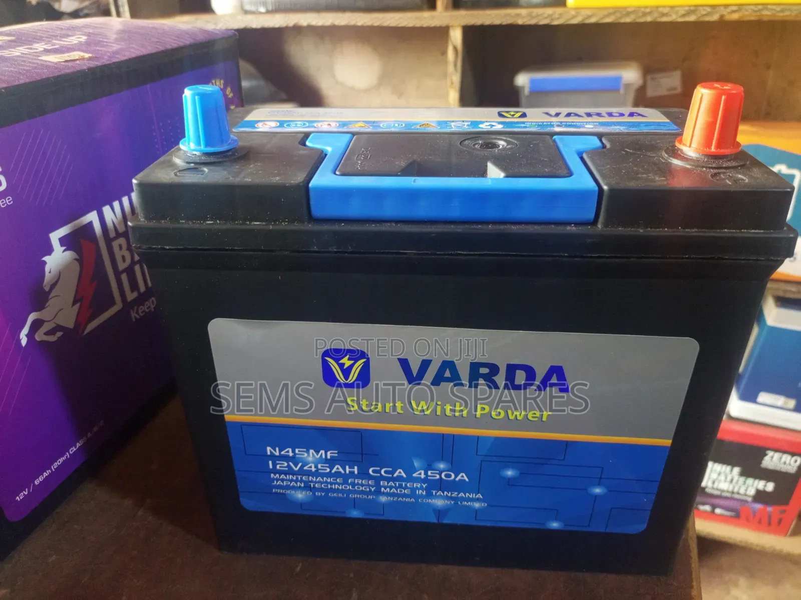 N45 12v45ah Battery. Varda
