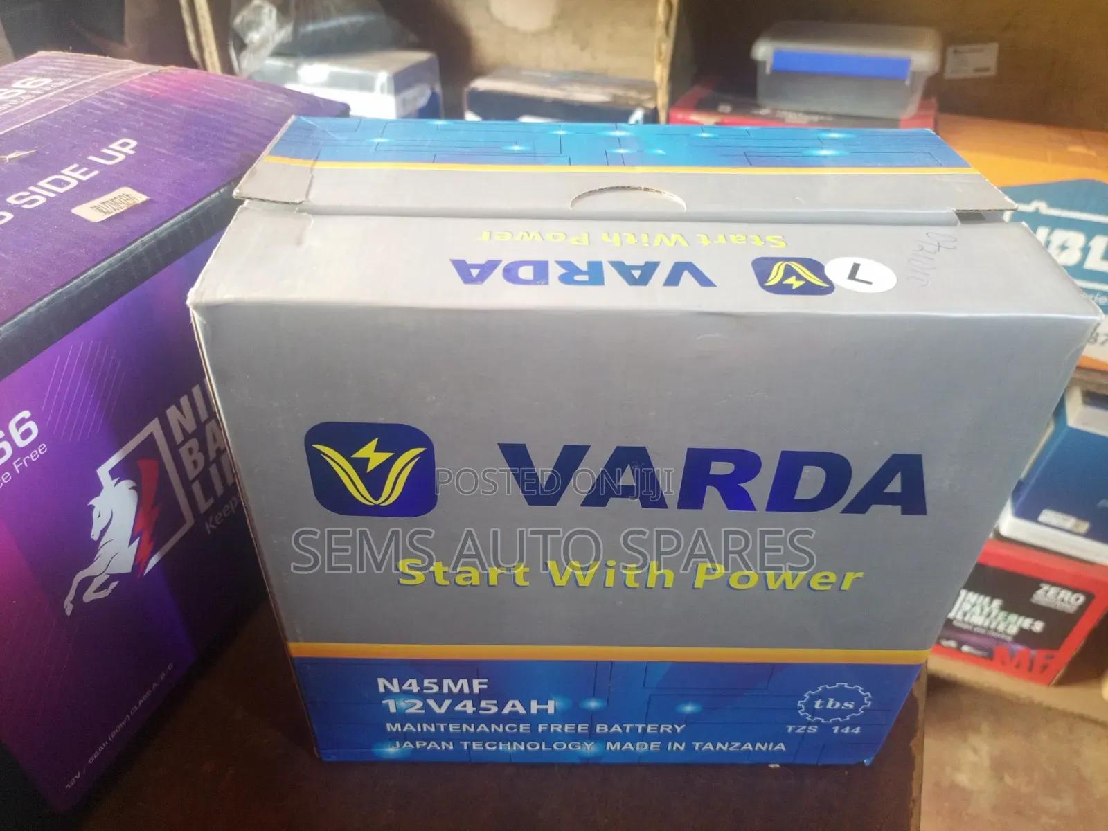 N45 12v45ah Battery. Varda