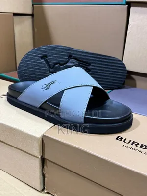 Premium Slides Leather Wear Sandals