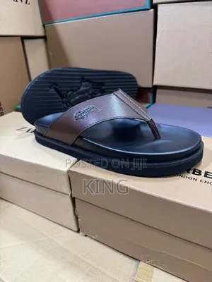 Premium Slides Leather Wear Sandals
