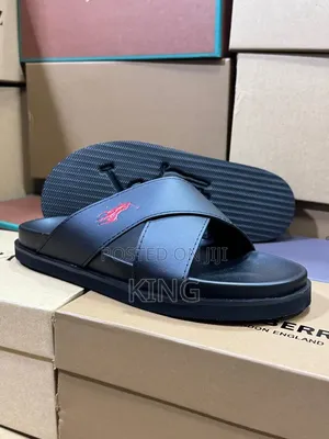 Premium Slides Leather Wear Sandals