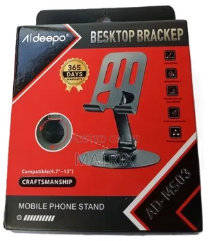 Aldeepo Adjustable Phone STand Model Ad-Ms03