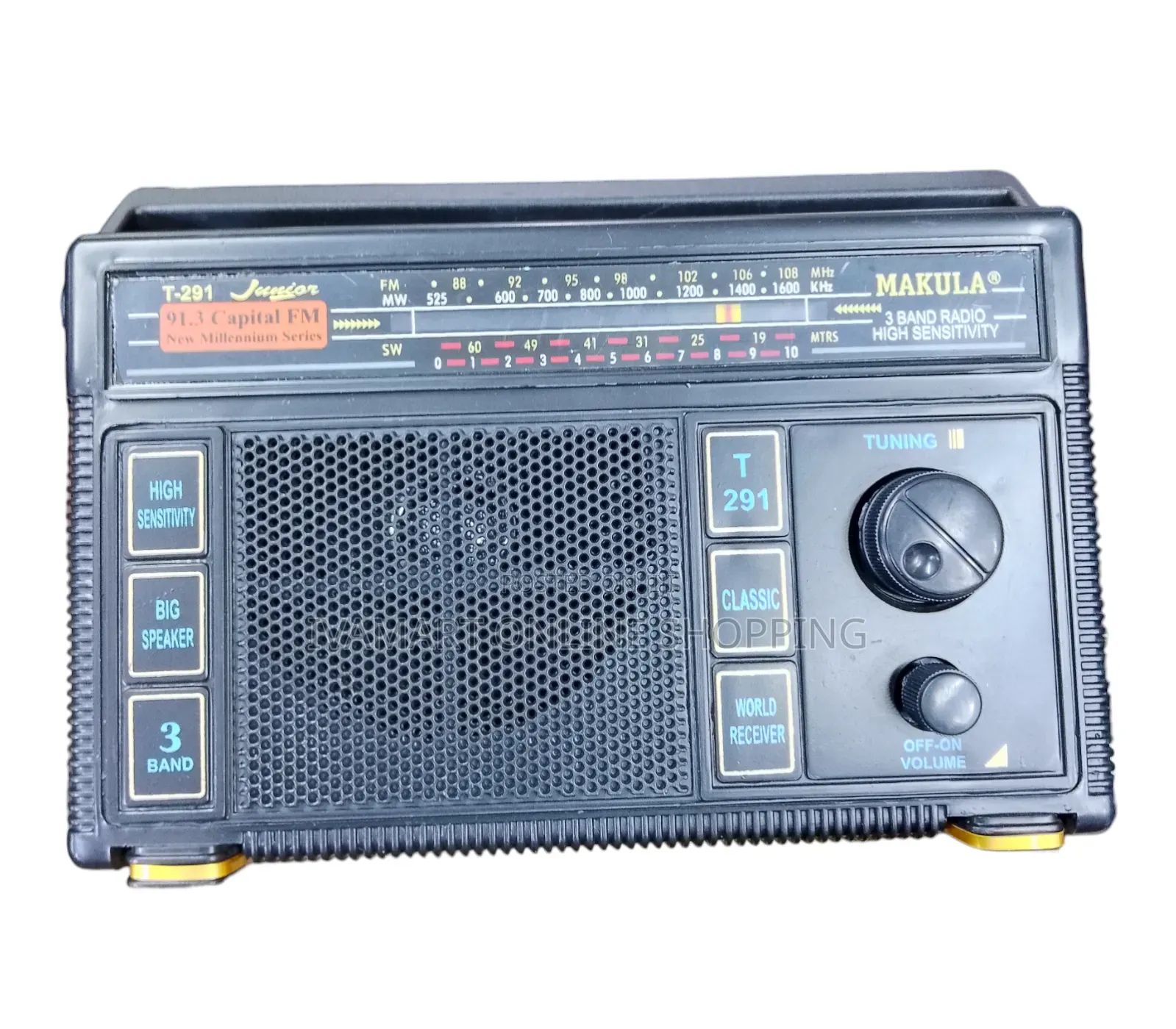 MAKULA 3 - Band Portable Radio - High Sensitivity