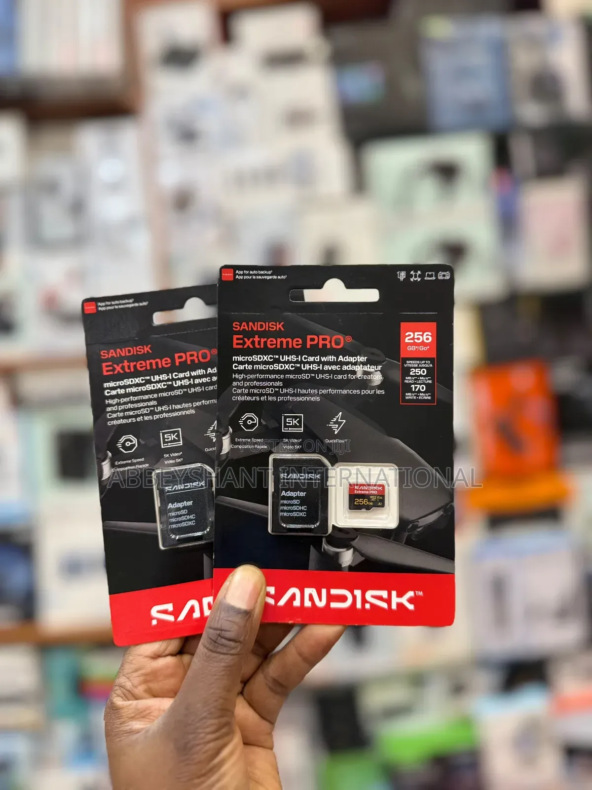 SanDisk Extreme PRO 256GB microSDXC UHS-I Memory Card
