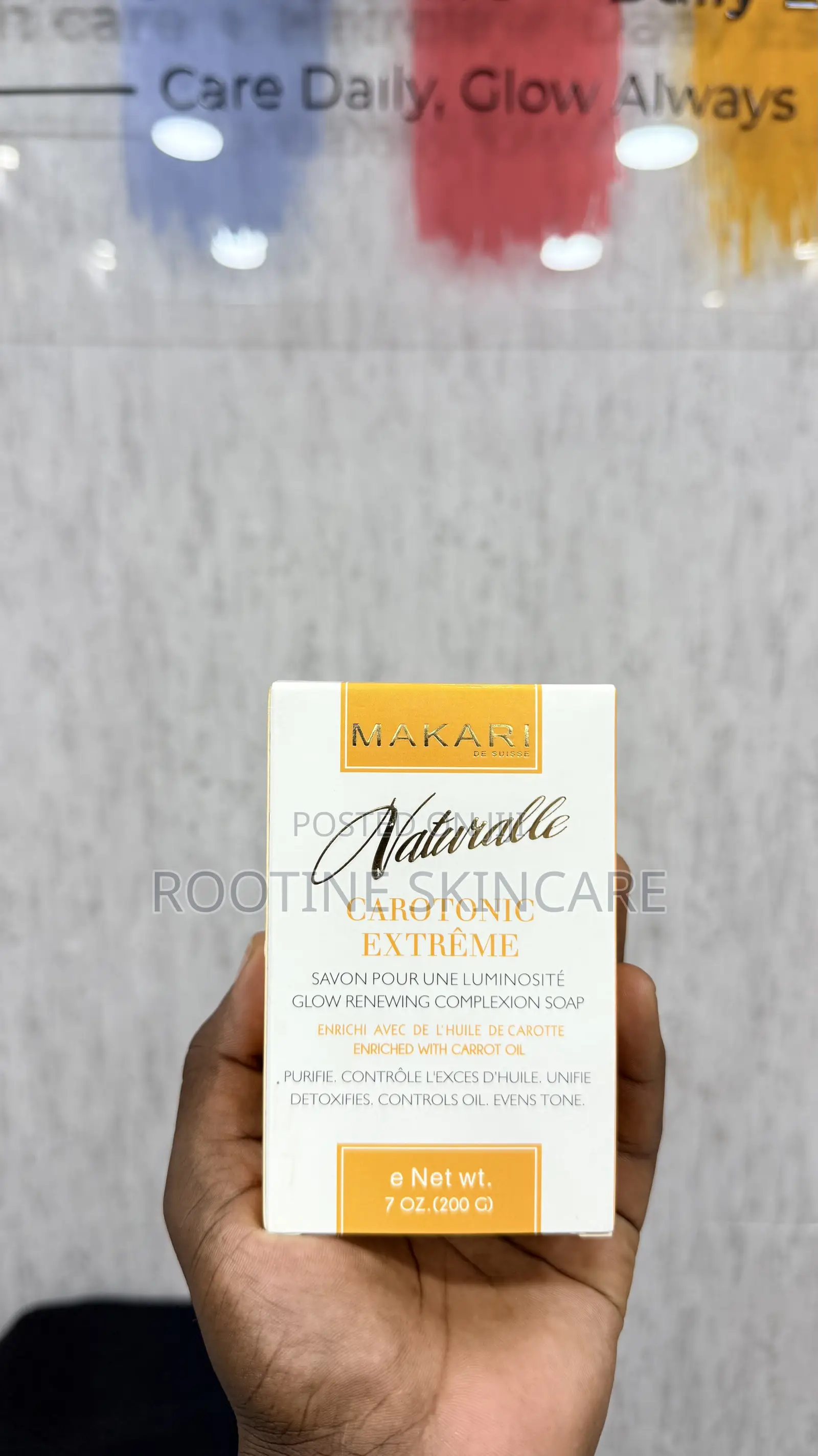 Makari Naturalle Carotonic Extreme Skin Renewing Toning Body Soap