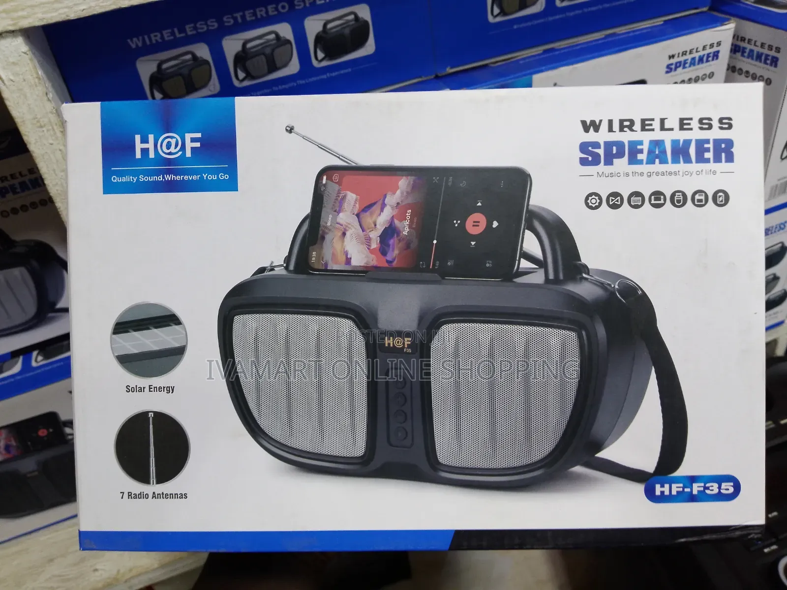 H at F Model HF-F35 Wireless Portable Speaker -