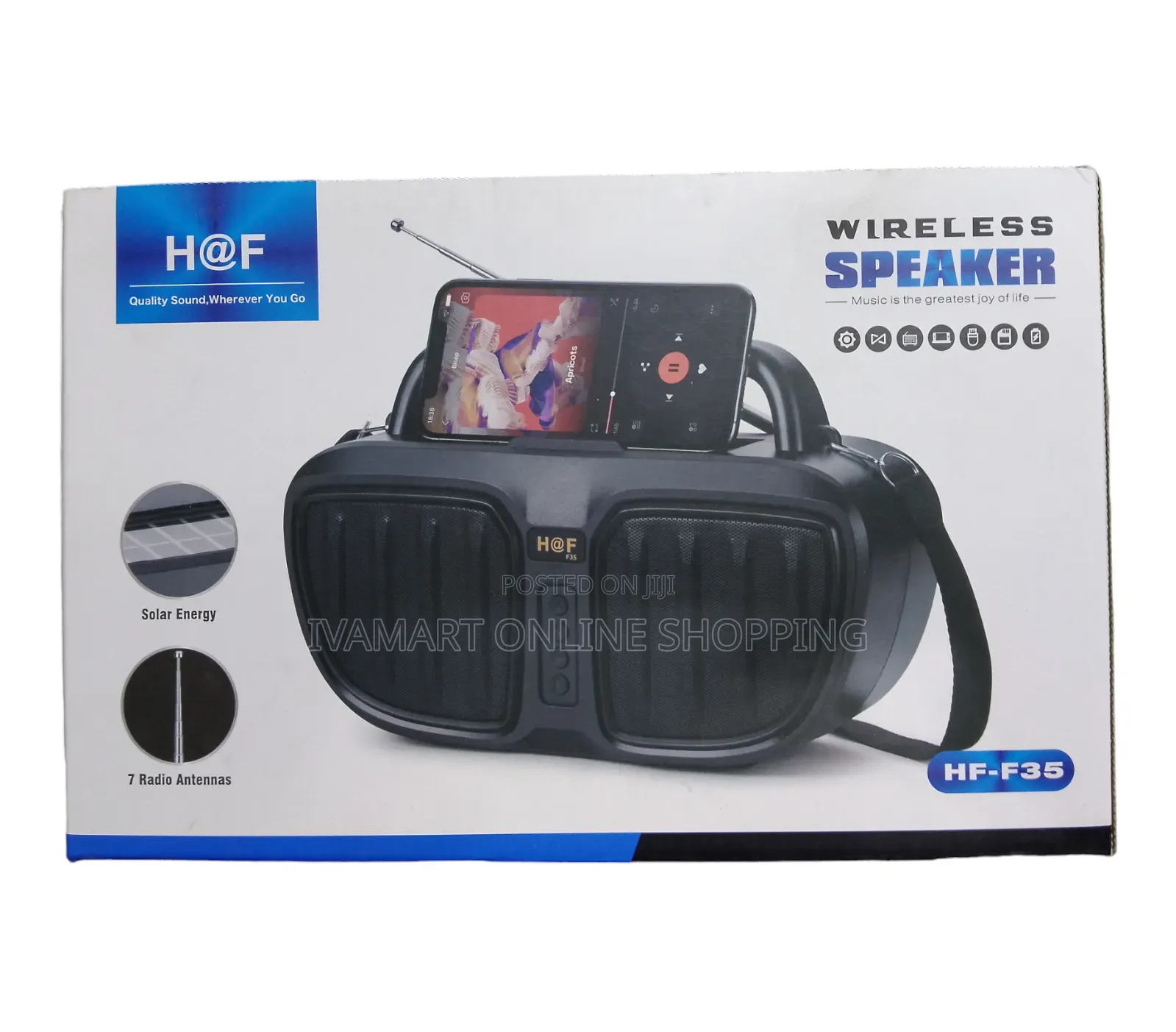 H at F Model HF-F35 Wireless Portable Speaker -