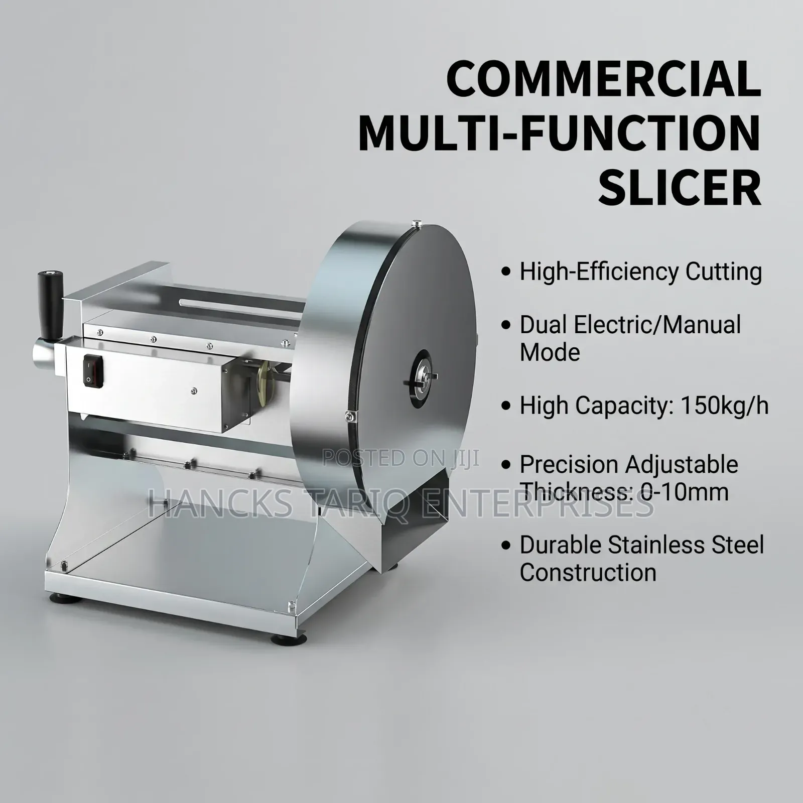 Commercial Electric Stainless Steel Fruit Slicing Machine