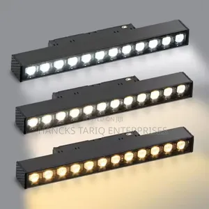 ​Modern Linear LED Track Light and Adjustable Color Temperature