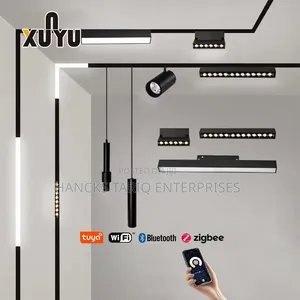 ​Modern Linear LED Track Light and Adjustable Color Temperature