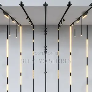 ​Modern Linear LED Track Light and Adjustable Color Temperature