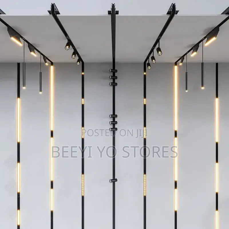 ​Modern Linear LED Track Light and Adjustable Color Temperature