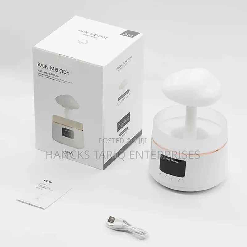 Rain Melody A01 Cloud Rain Sound Aroma Diffuser and Humidifier