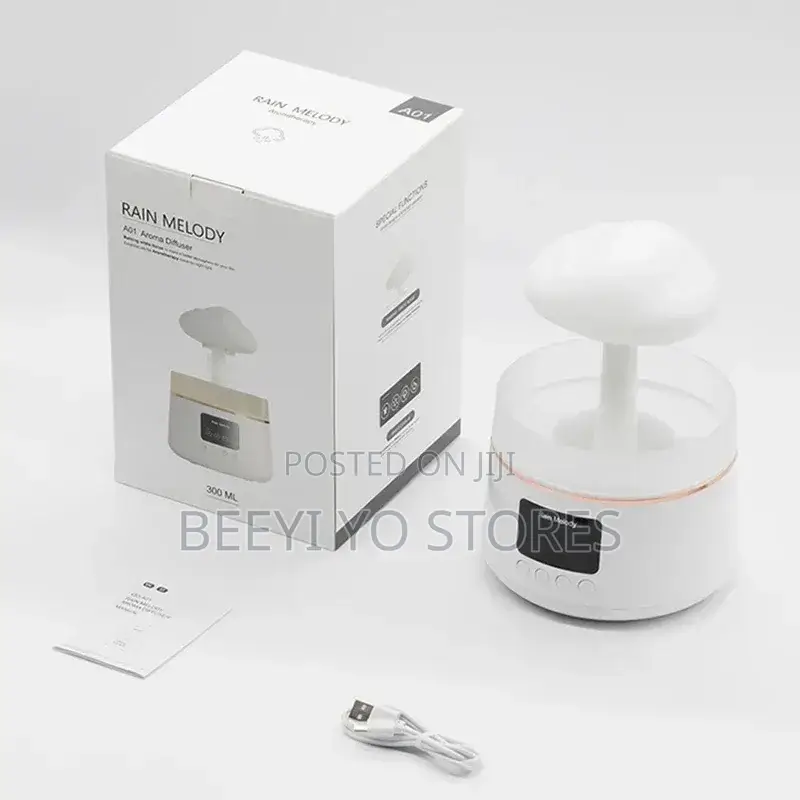 Rain Melody A01 Cloud Rain Sound Aroma Diffuser and Humidifier