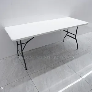 Portable Folding Plastic Utility Table and Banquet Event Desk