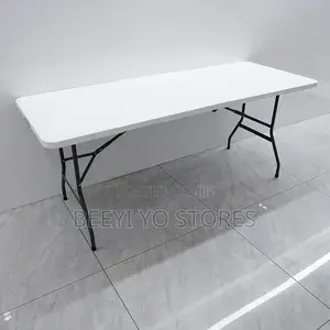Portable Folding Plastic Utility Table and Banquet Event Desk