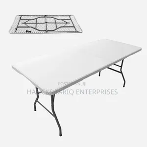 Portable Folding Plastic Utility Table and Banquet Event Desk