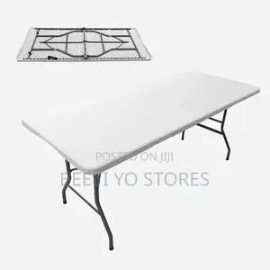 Portable Folding Plastic Utility Table and Banquet Event Desk