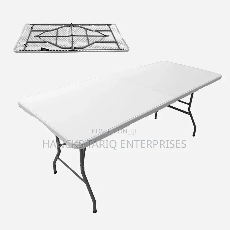 Portable Folding Plastic Utility Table and Banquet Event Desk