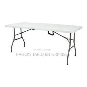 Portable Folding Plastic Utility Table and Banquet Event Desk