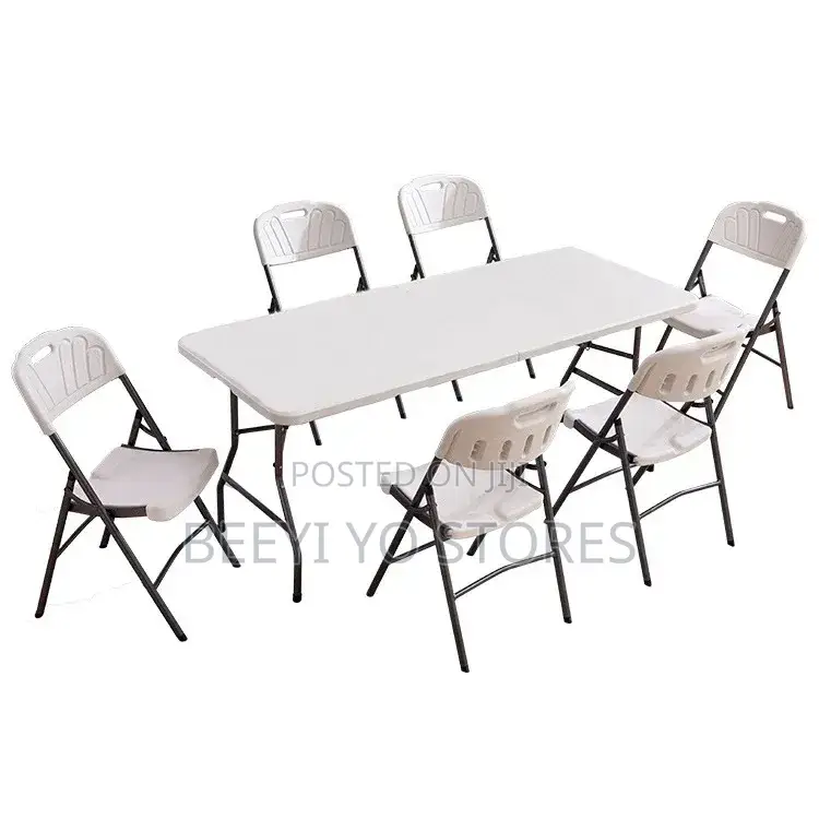 Portable Folding Plastic Utility Table and Banquet Event Desk