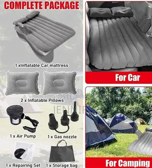Premium Car Inflatable Bed With Pump