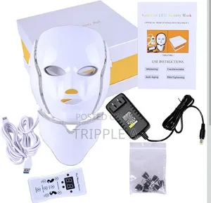 7 Colors LED Face Mask for Facial and Neck Skin Rejuvenation