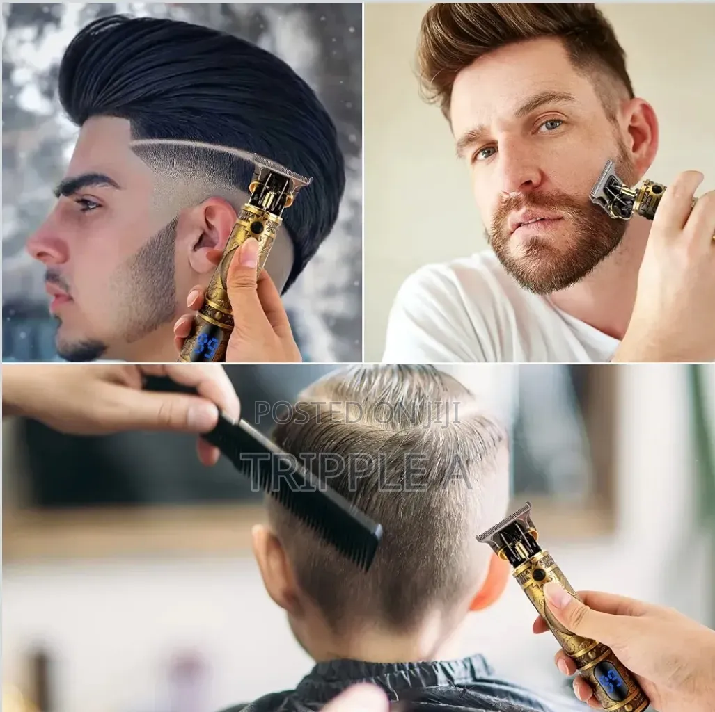Multifunction Hair Clipper / Shaver Gold