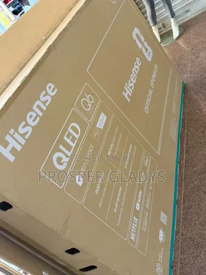85 Hisense Qled Smart UHD Digital Flat Screen Flameless.