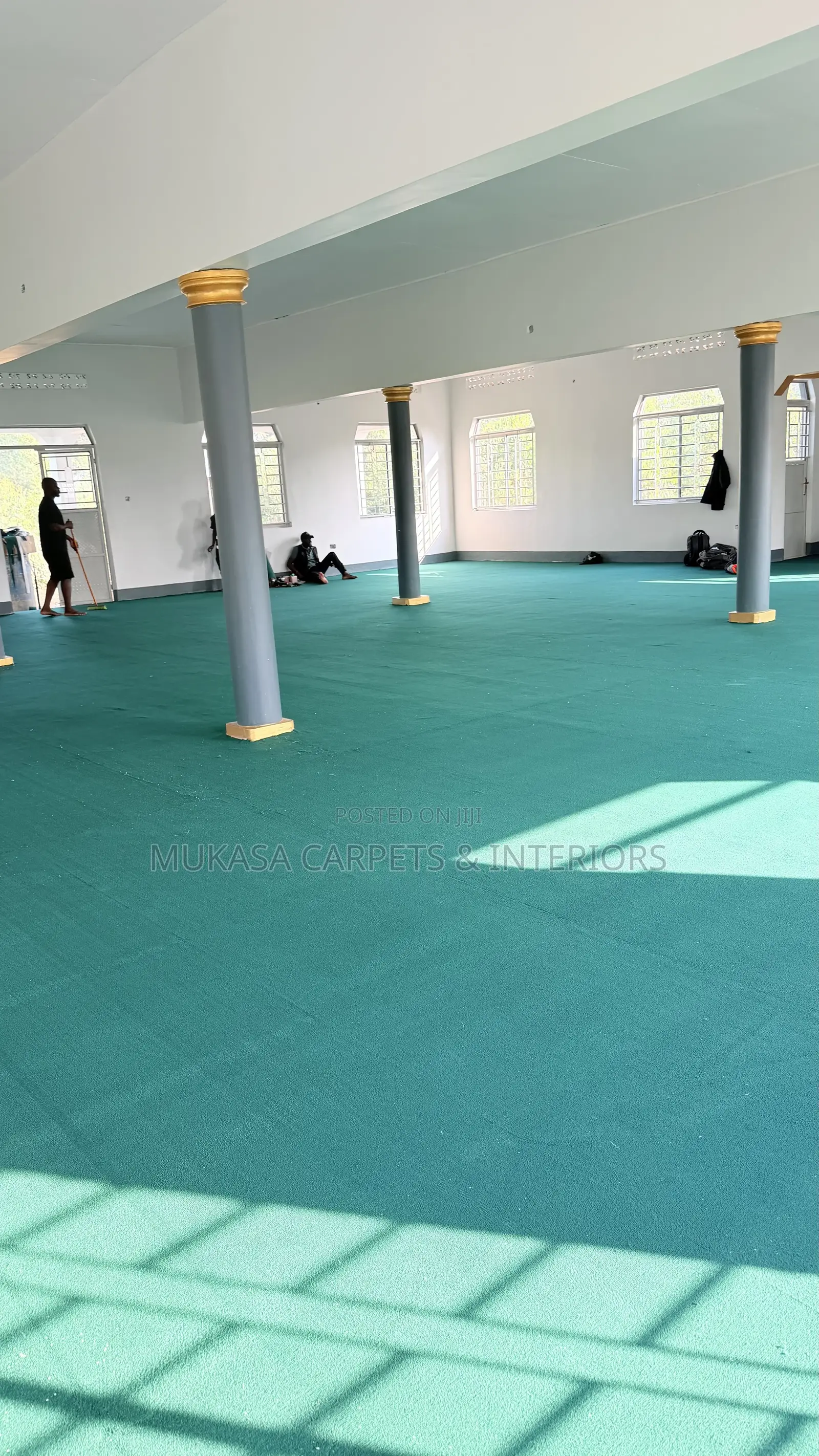 Mosque Prayer Hall Carpets Kampala
