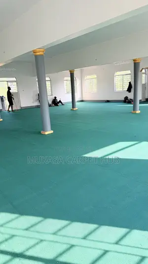 Mosque Prayer Hall Carpets Kampala