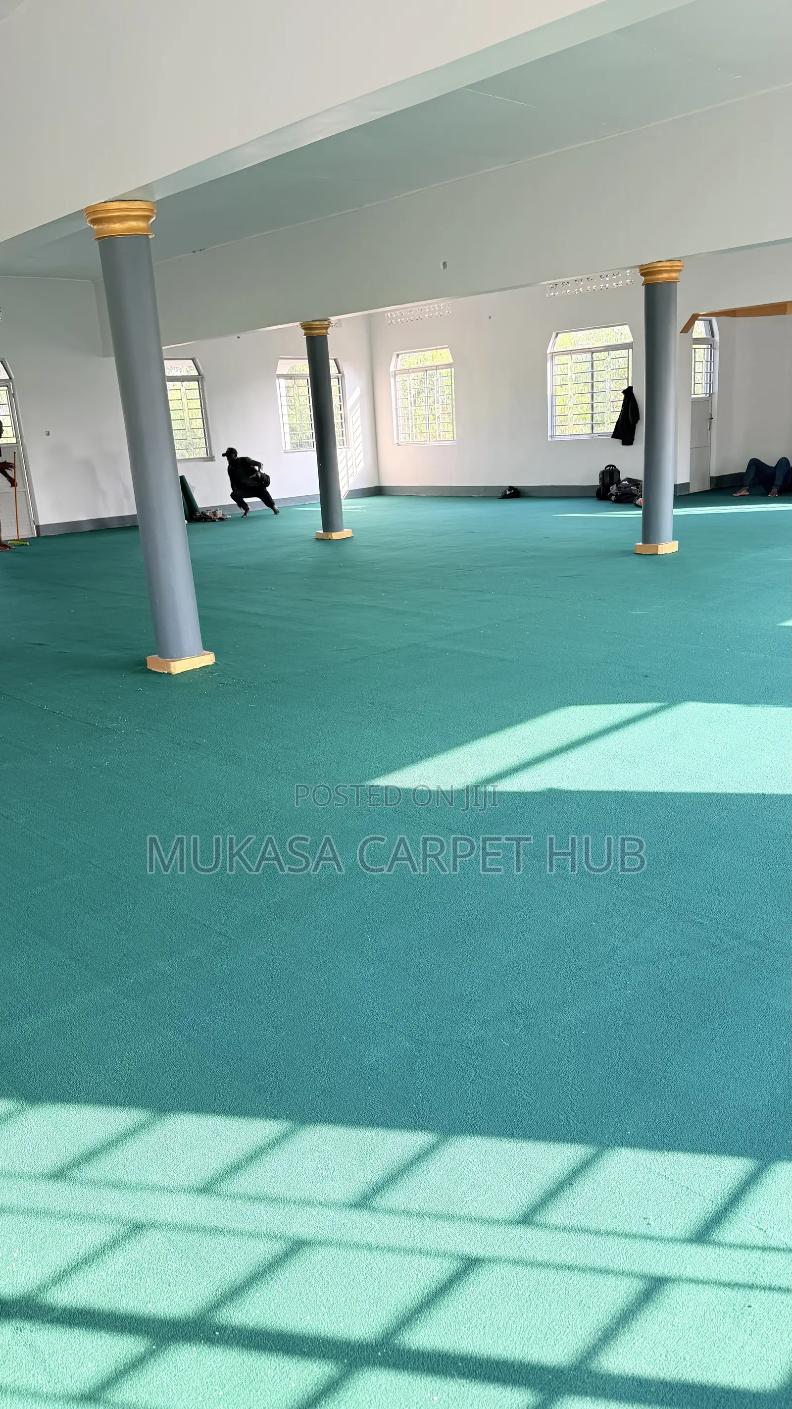 Mosque Prayer Hall Carpets Kampala