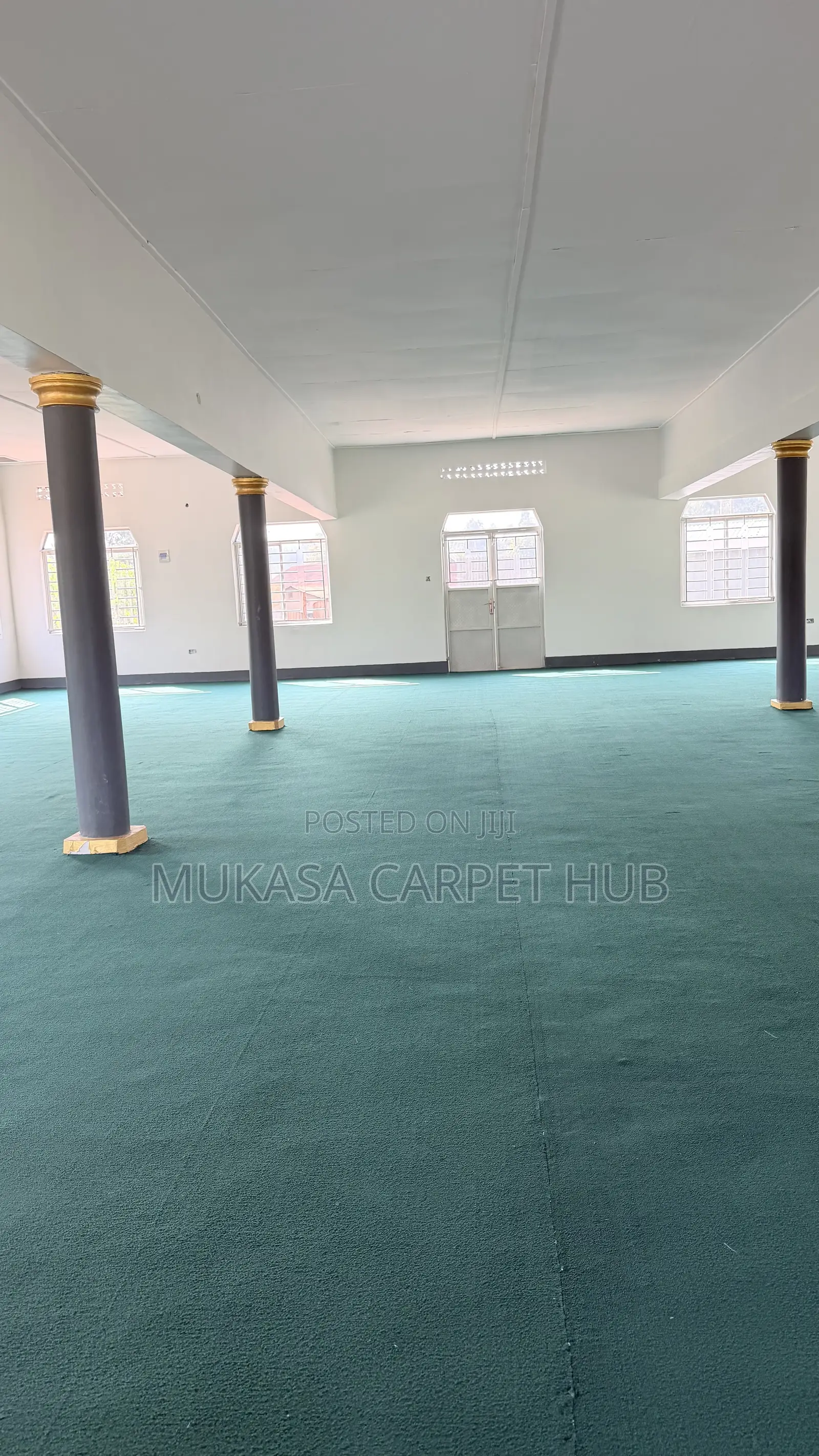 Mosque Flooring Carpet | Masjid Carpet Installation