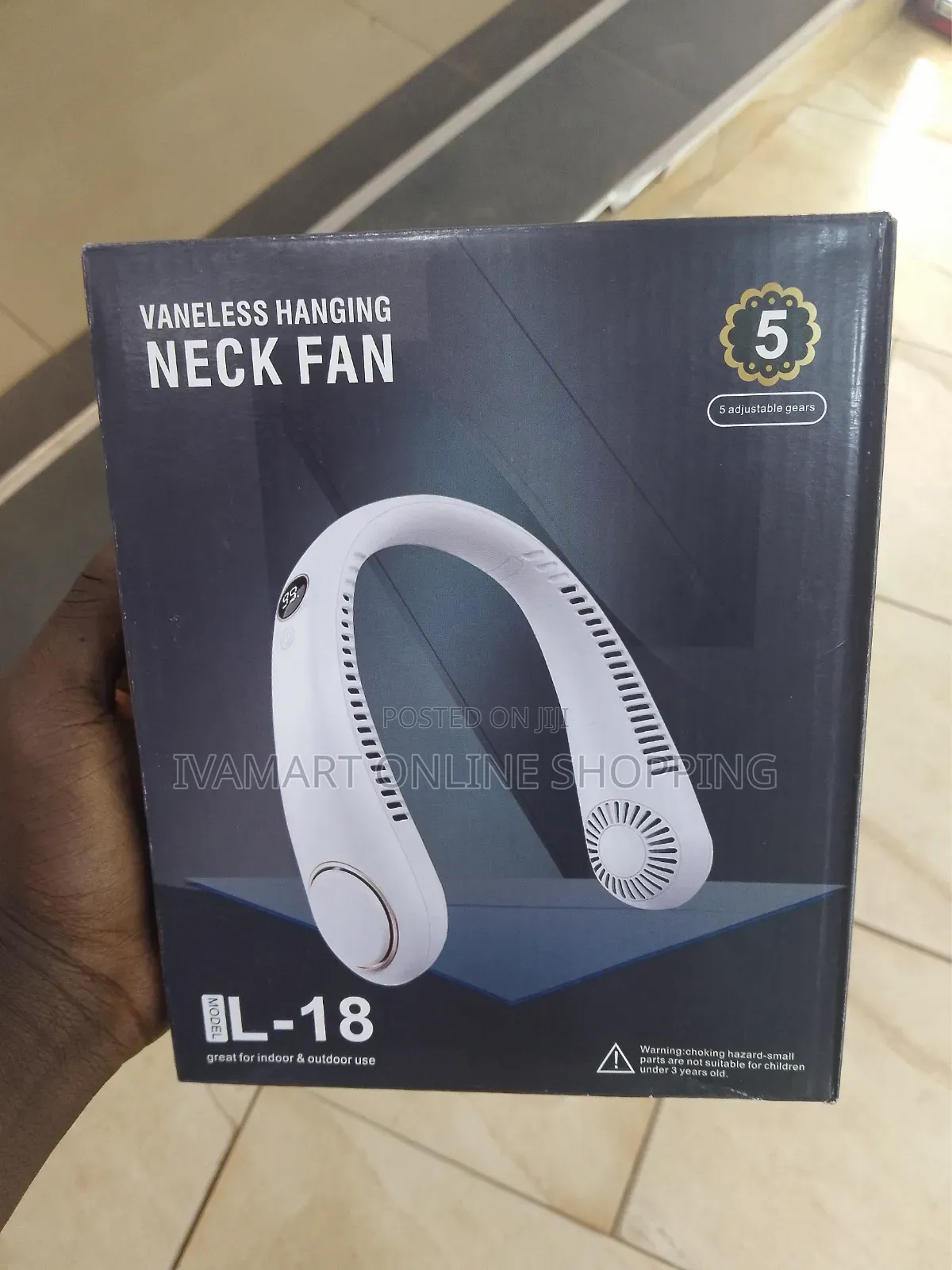 Wearable Neck Fan - Arctic Air Cooler and Purifier