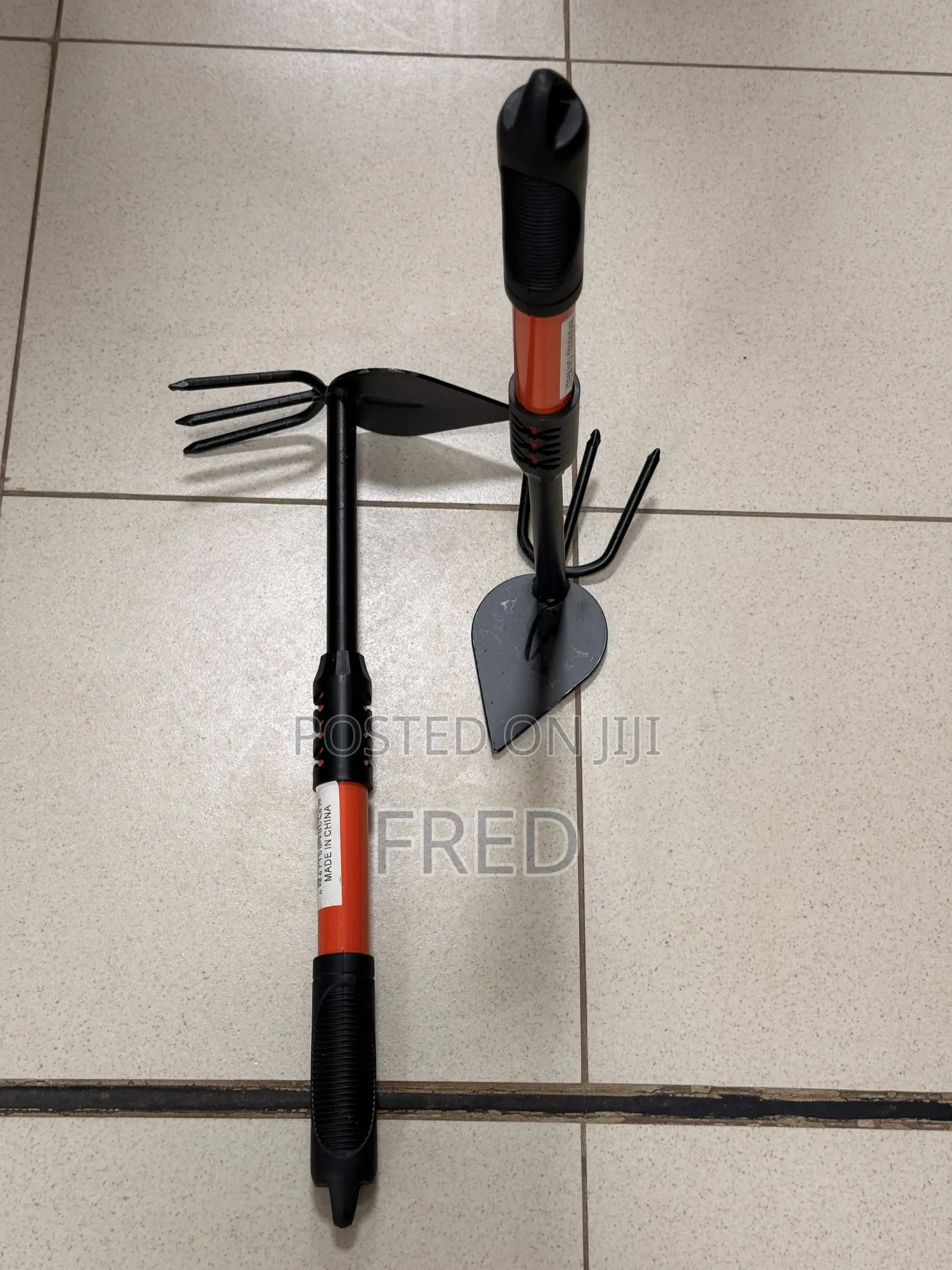 Dual-Head Garden Tool